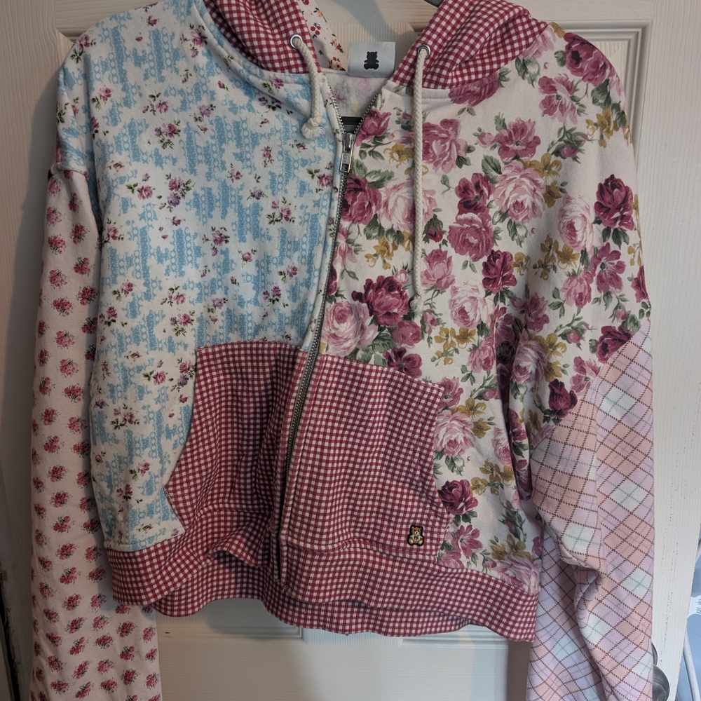 Teddy Fresh Multicolor Floral Hoodie